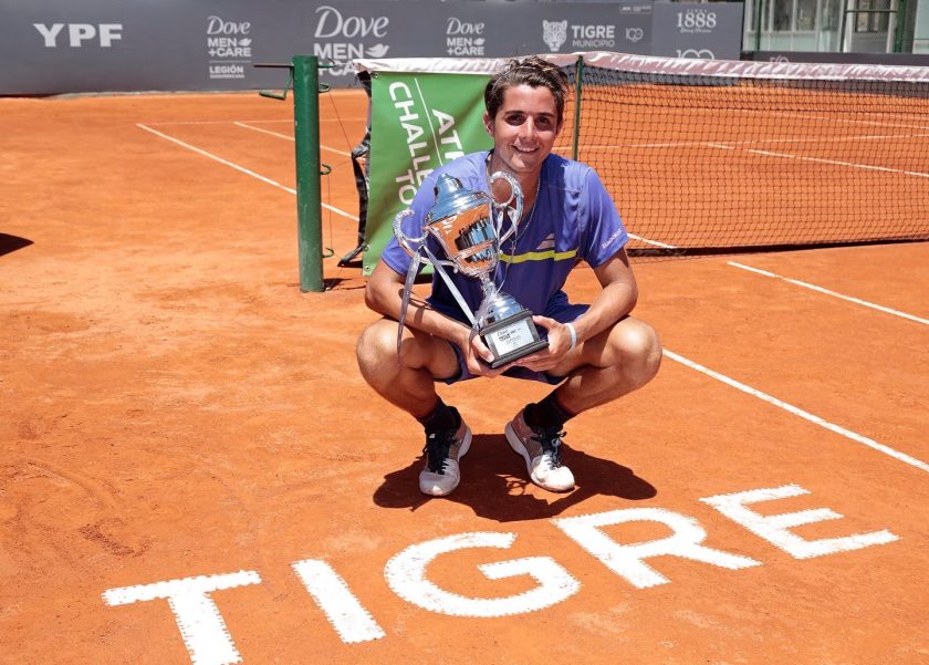 Santiago Rodríguez Taverna el primer campeón del año Argentina