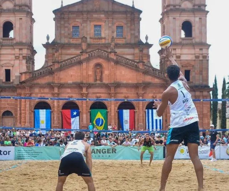 Amieva y Sosaya ganaron la medalla de bronce en beach volley - Argentina Amateur Deporte
