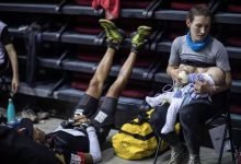 Photo of La historia de la atleta que amamantó a su bebé durante la competencia