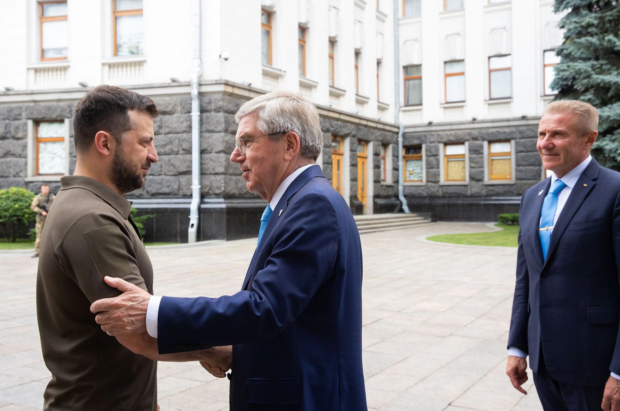 Thomas Bach en Ucrania