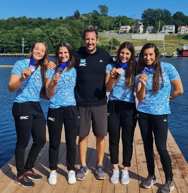 Argentina brought in seven medals from the Pan American Canoeing Championship in Canada - Argentina Amateur Deporte