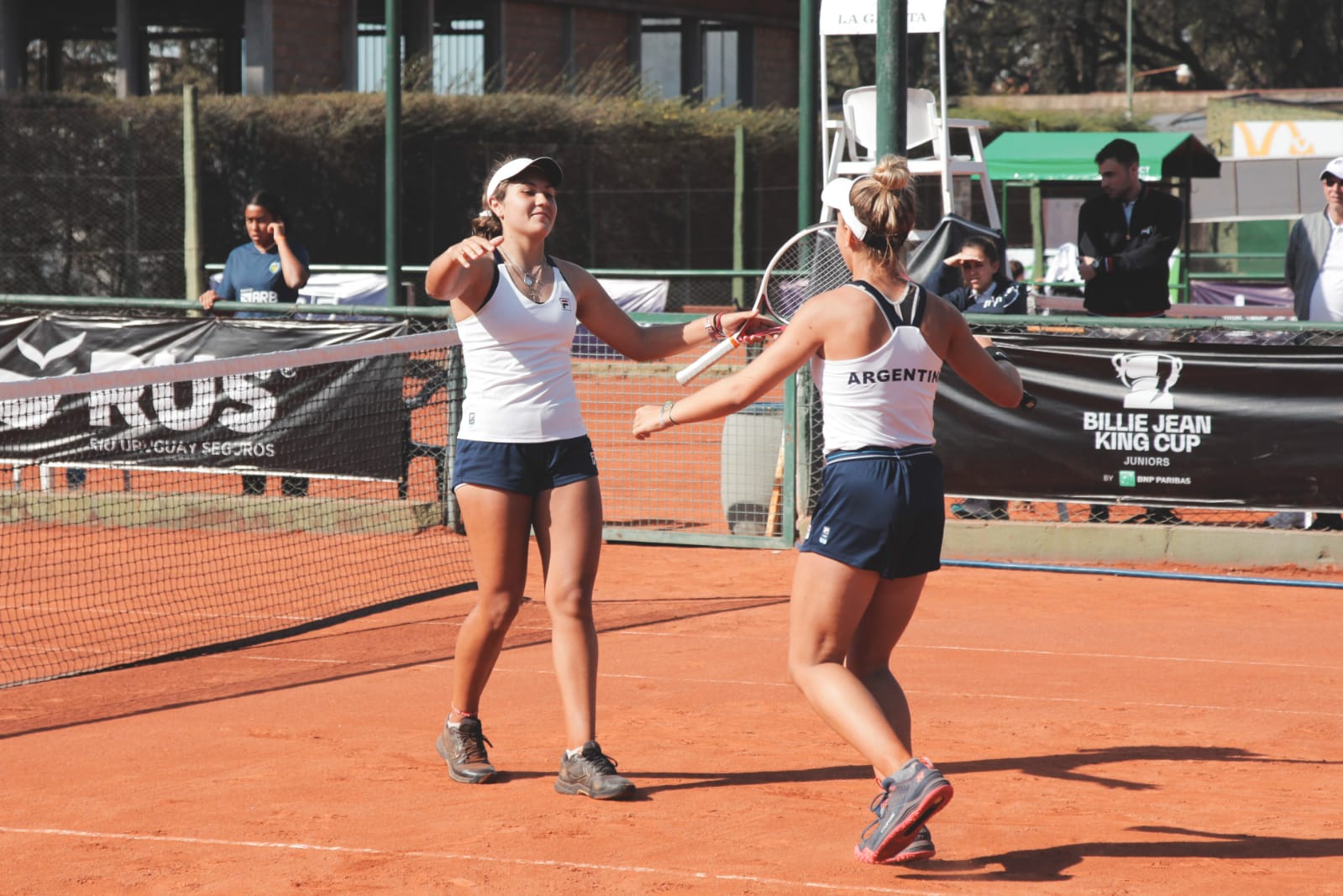Luisina Giovannini y Lourdes Ayala (Tenis): promesas del deporte argentino en Asunción 2022