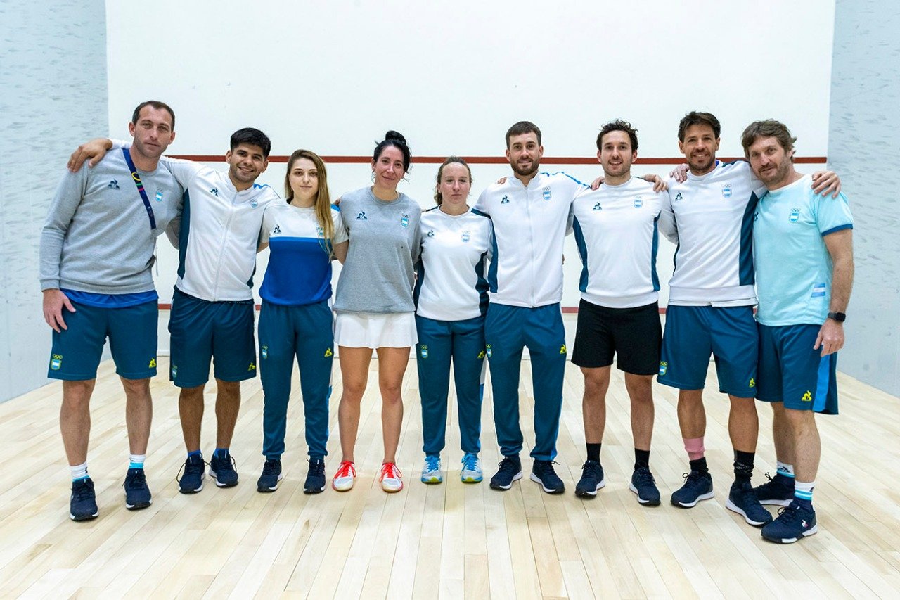 Photo of El squash, a la final en la categoría de Equipos en Asunción 2022