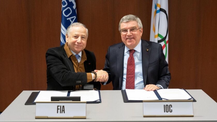 deportes motor en los juegos olimpicos