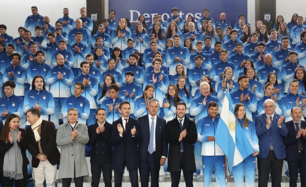 Argentina despidió a la delegación que participará de los Juegos Suramericanos Santa Fe 2026