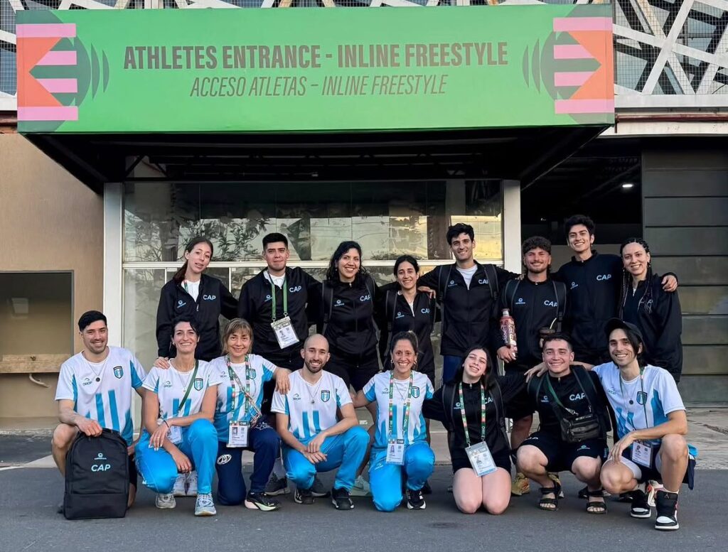 Argentina cerró su participación en los World Skate Games de Asunción con delegación récord